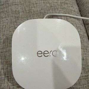 Two Eero Glossy White Network Device